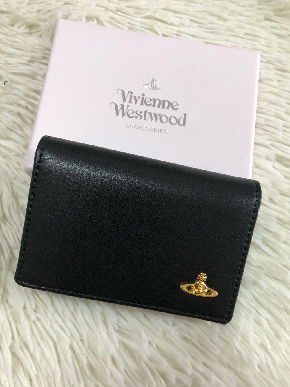 Vivienne Westwood Saturn Logo Wallet